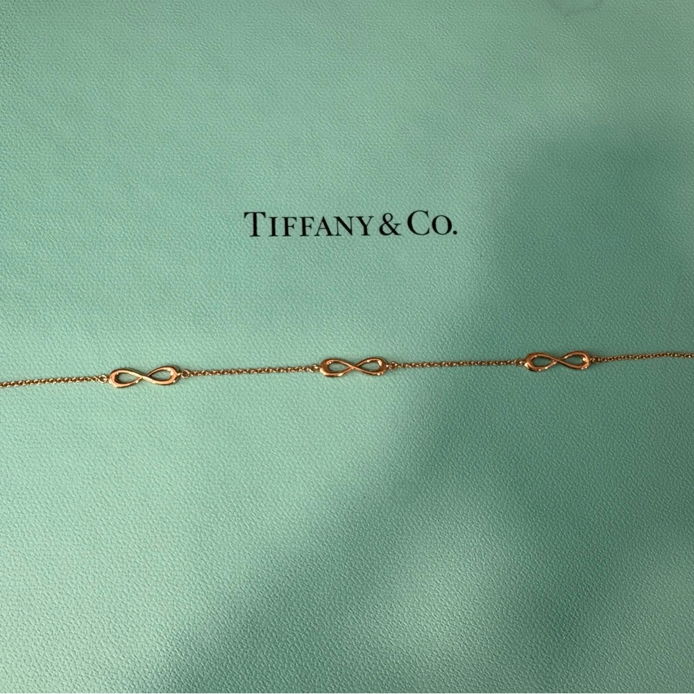 Tiffany & Co. Rose Gold Infinity Bracelet
